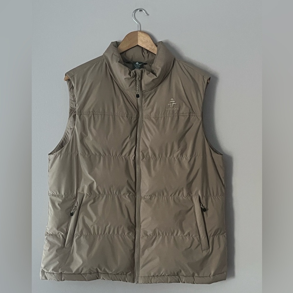 Women’s WOODS Tan Warwick Vest, Puffer